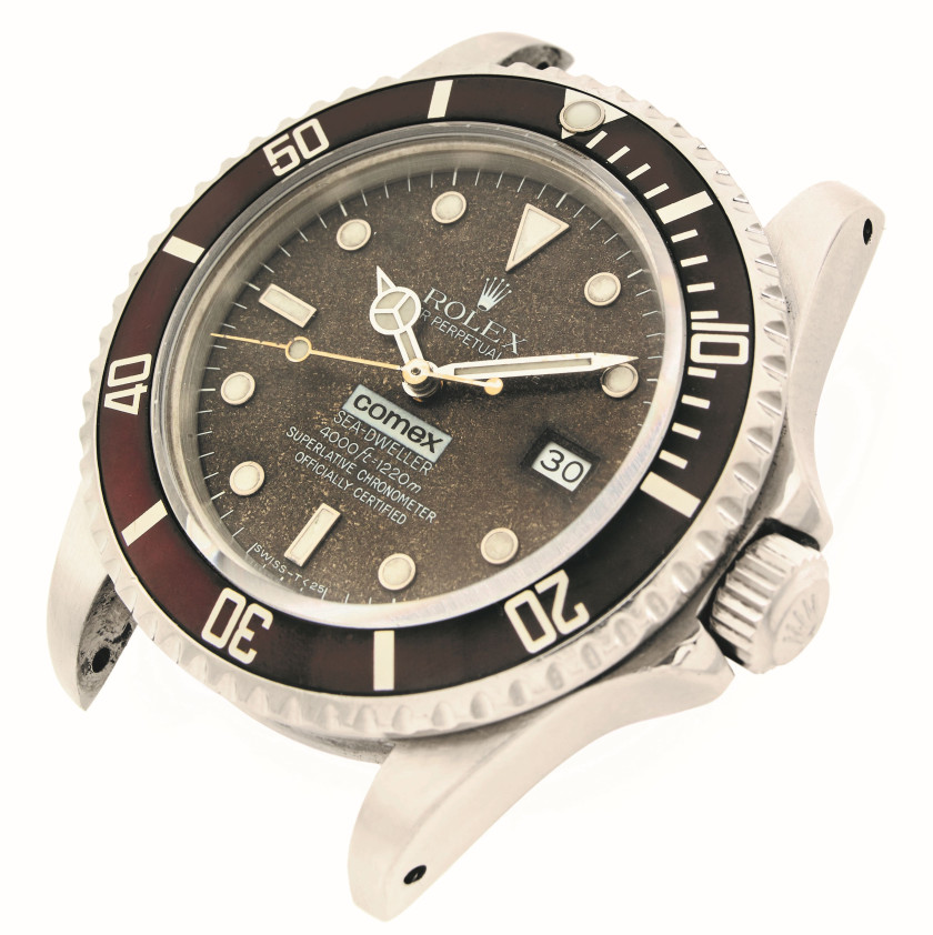 ROLEX / COMEX « 3166 »  Sea-Dweller, Tropical dial, "Triple 6", ref. 16660, n° 8322938