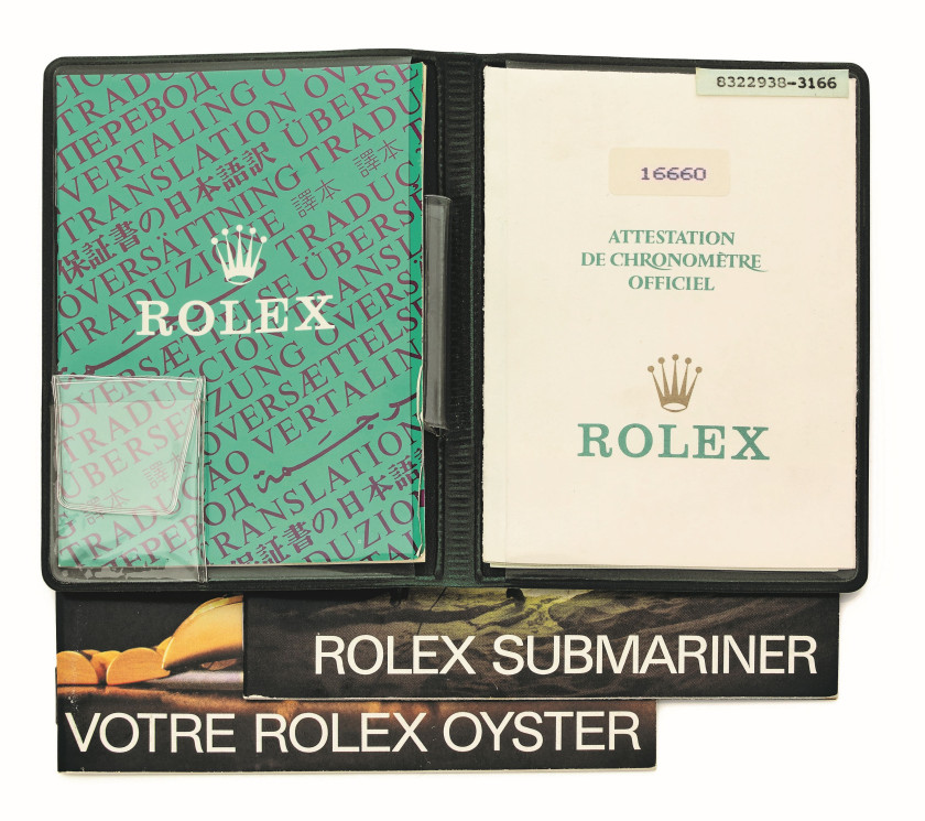 ROLEX / COMEX « 3166 »  Sea-Dweller, Tropical dial, "Triple 6", ref. 16660, n° 8322938