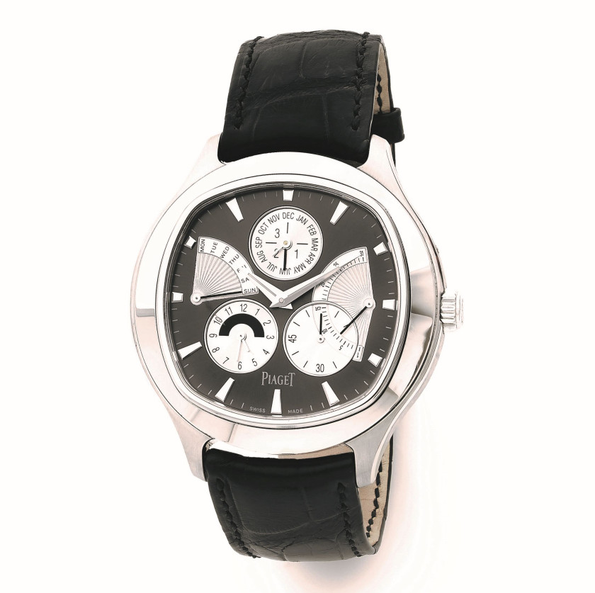 PIAGET  Emperador Coussin, Collection Black Tie, ref. P10533, n° 1017766