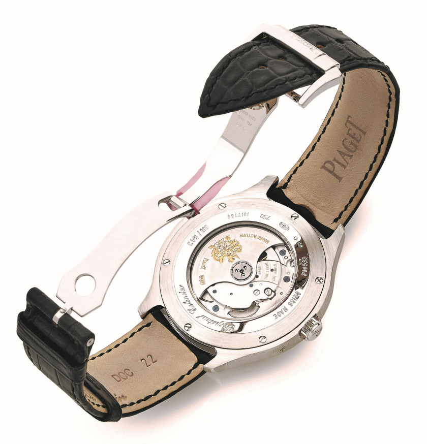 PIAGET  Emperador Coussin, Collection Black Tie, ref. P10533, n° 1017766