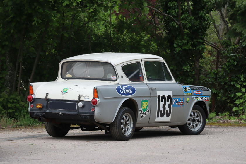 1961 Ford Anglia ex-écurie Ford France  No reserve