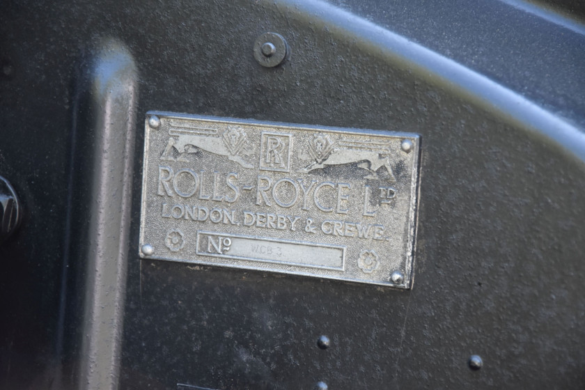1948 Rolls Royce Silver Wraith Limousine Touring par Hooper  No Reserve