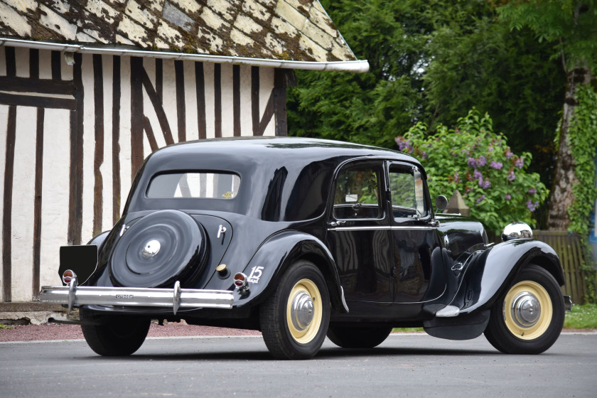 1951 Citroën Traction 15 Six D  No Reserve