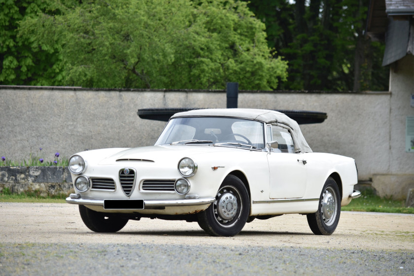 1963 Alfa Romeo 2600 Spider Touring  No reserve