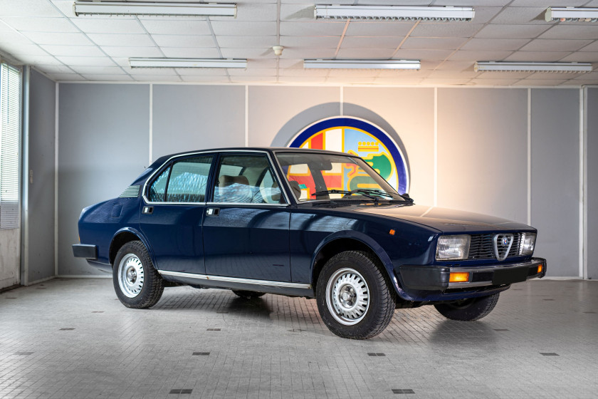 1979 Alfa Romeo Alfetta 2,0L berline  No Reserve