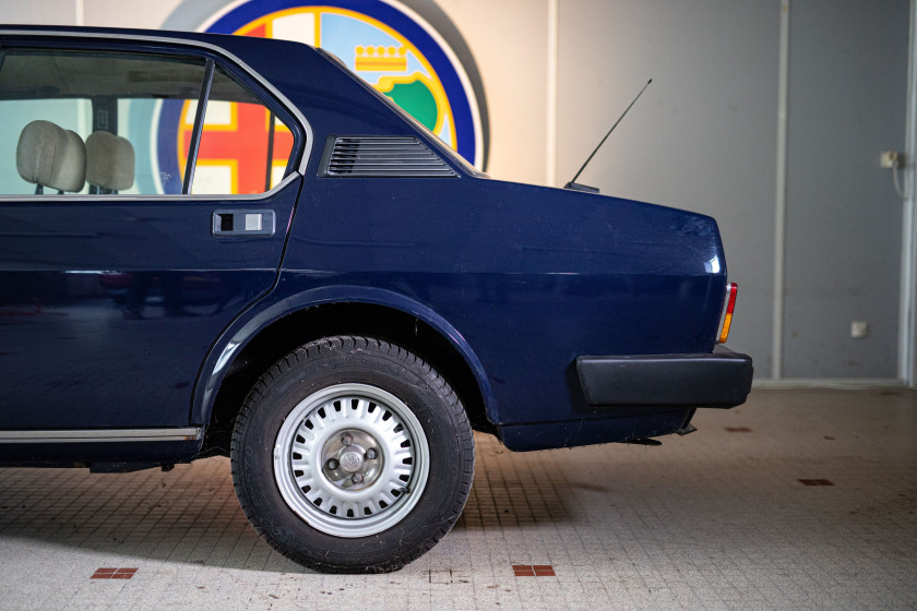 1979 Alfa Romeo Alfetta 2,0L berline  No Reserve
