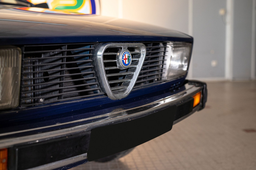 1979 Alfa Romeo Alfetta 2,0L berline  No Reserve