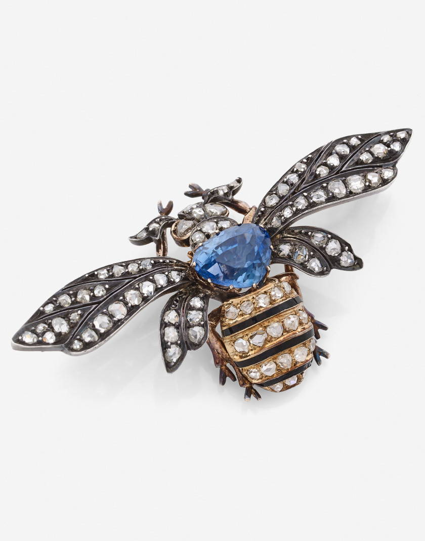 Broche "abeille"