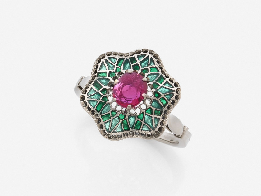 Bague fleur