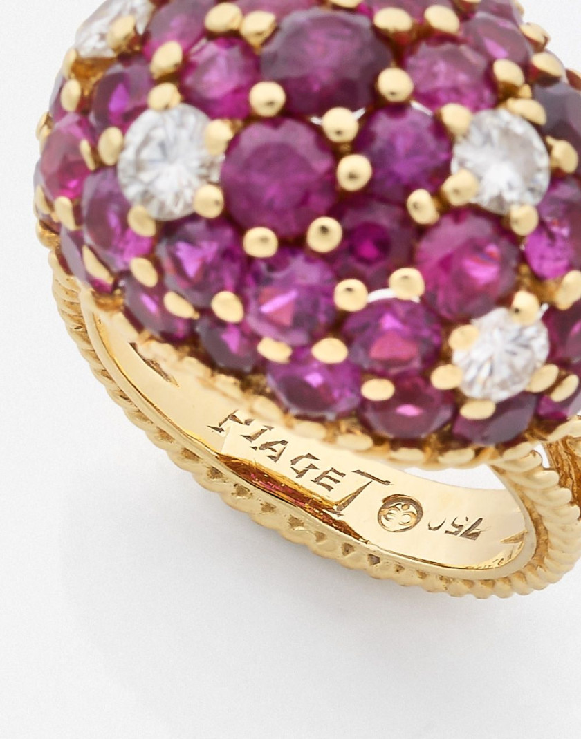 PIAGET  Bague boule