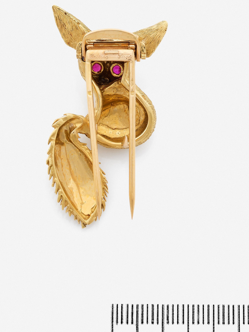 CARTIER  Clip de corsage