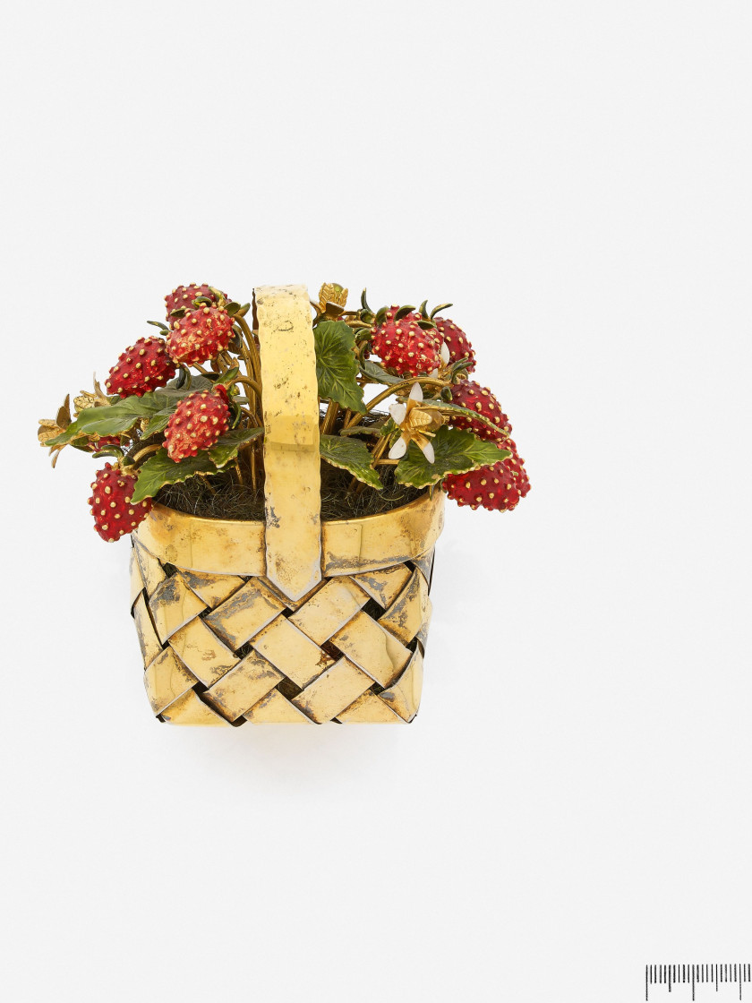 CARTIER  Panier de fraises