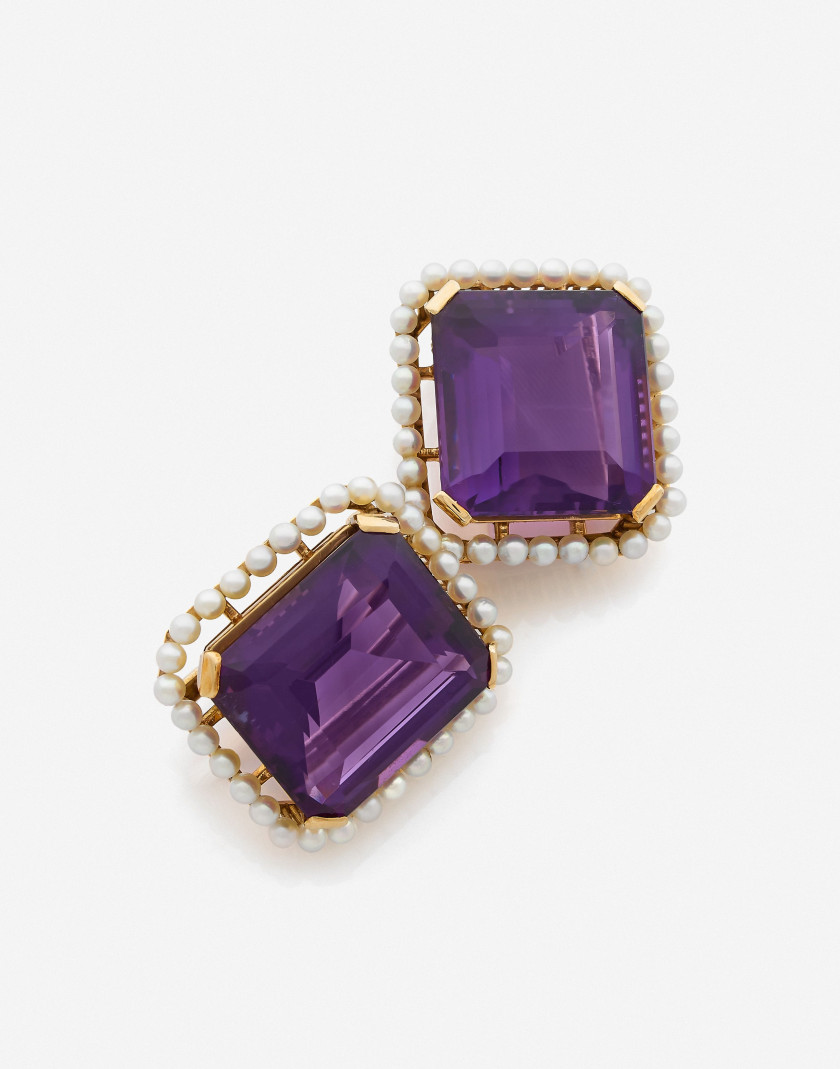 Paire de clips de corsage