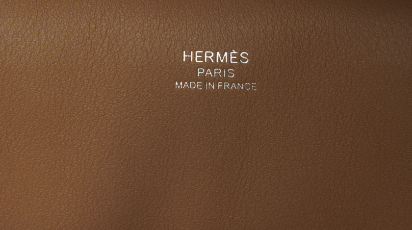 HERMÈS Édition Limitée 2022  Sac BIRKIN CARGO 25 Toile Jaune Citron et veau Swift Chai Garniture métal argenté palladié...