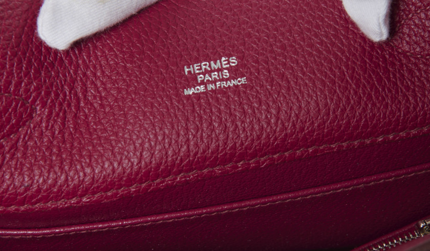 HERMES  Sac So Kelly en taurillon Clémence