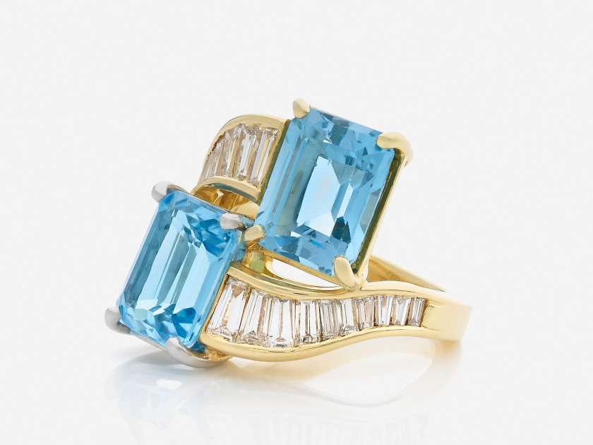 Bague "Toi & Moi"