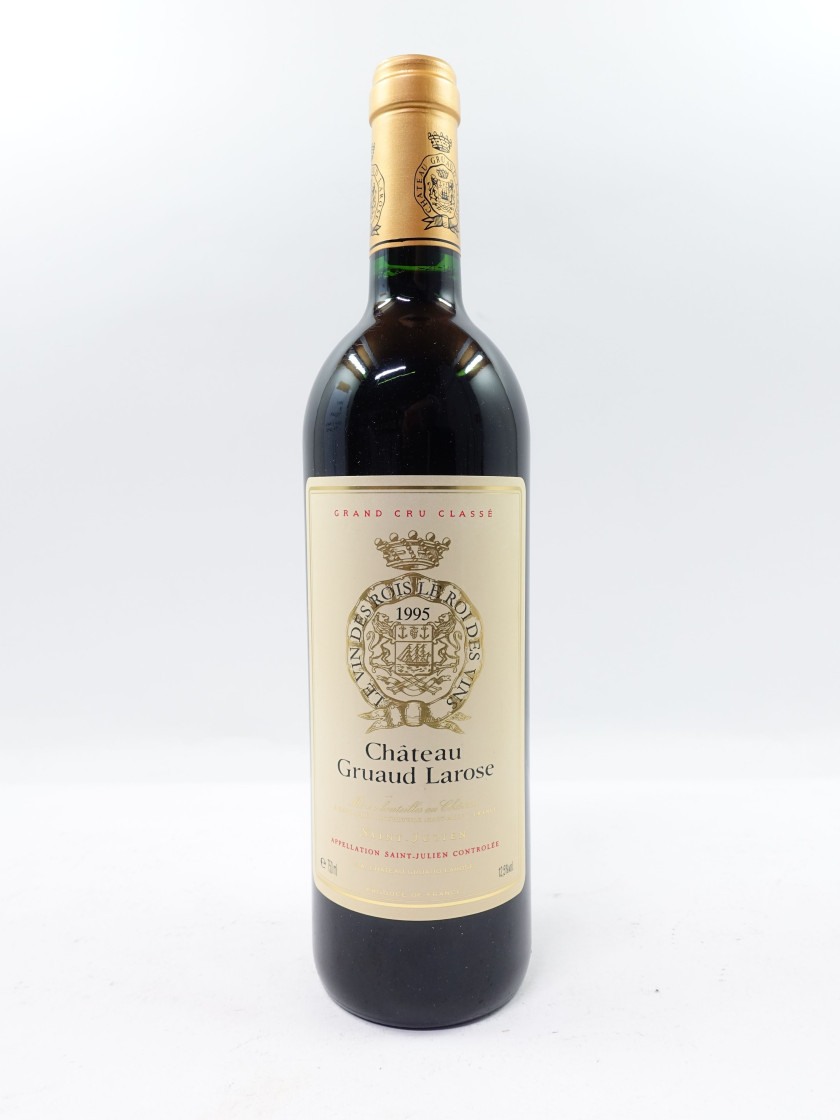 1 bouteille CHÂTEAU GRUAUD LAROSE 1995 2è GC Saint Julien
