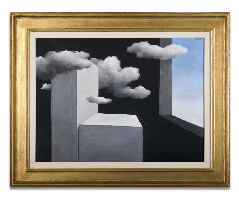 René MAGRITTE 1898-1967 La Tempête - 1931 Huile sur toile