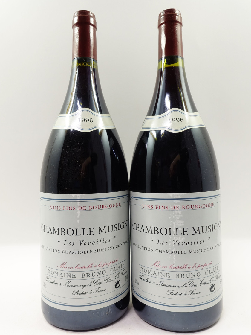 6 magnums CHAMBOLLE MUSIGNY 1996 Les Veroilles