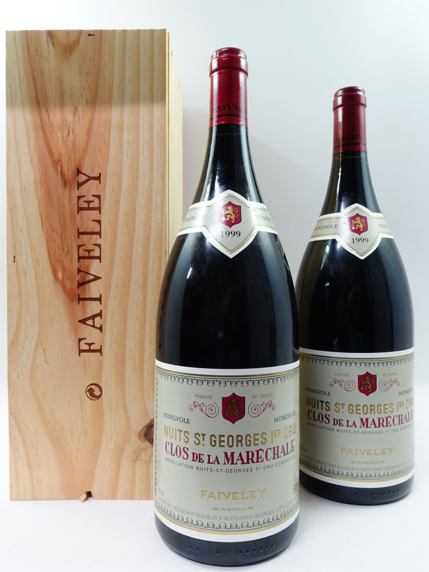 3 magnums NUITS SAINT GEORGES 1999 1er cru Clos de la Maréchale