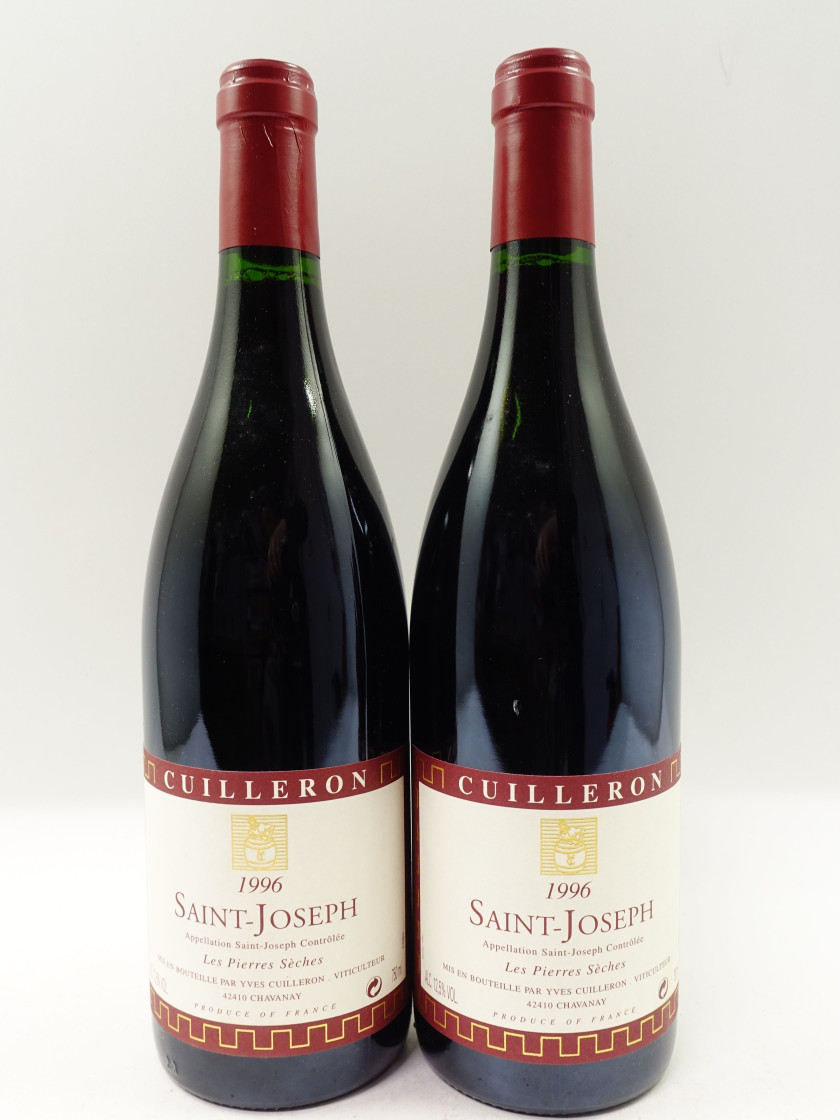 12 bouteilles SAINT JOSEPH 1996 Les Pierres Sèches