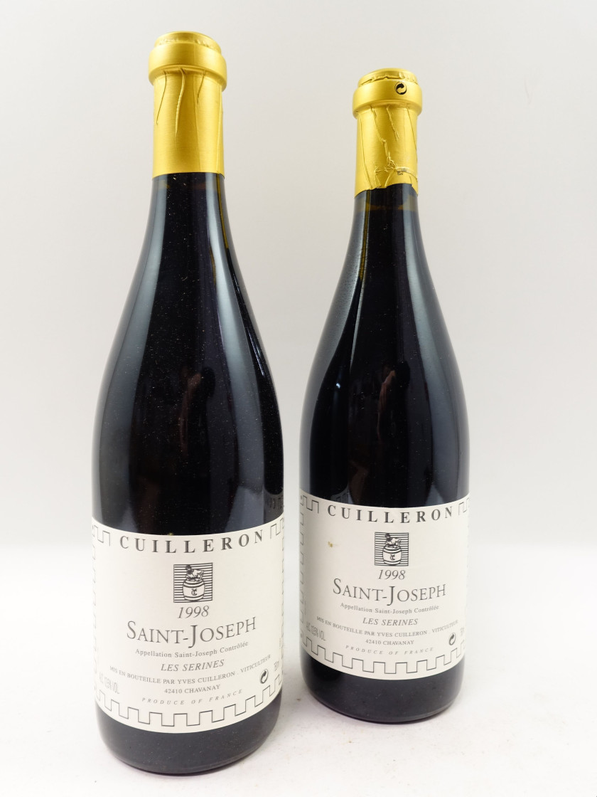 12 bouteilles SAINT JOSEPH 1998 Les Serines