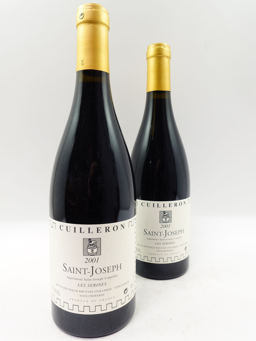 12 bouteilles SAINT JOSEPH 2001 Les Serines