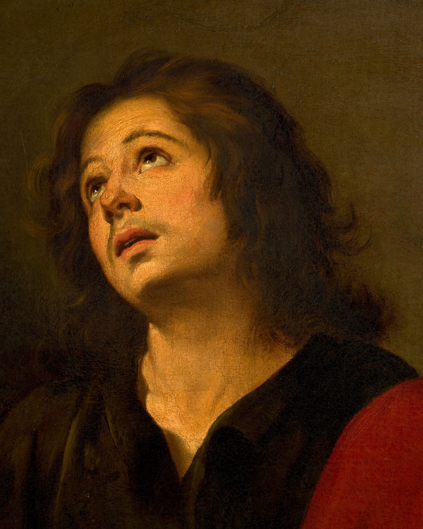 Bartolomé Esteban MURILLO Séville, 1617 - 1682 Saint Jean l'Evangéliste Toile