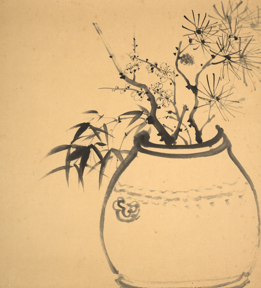 MA GONGYU (1890-1969) Dix peintures à l'encre et sur papier