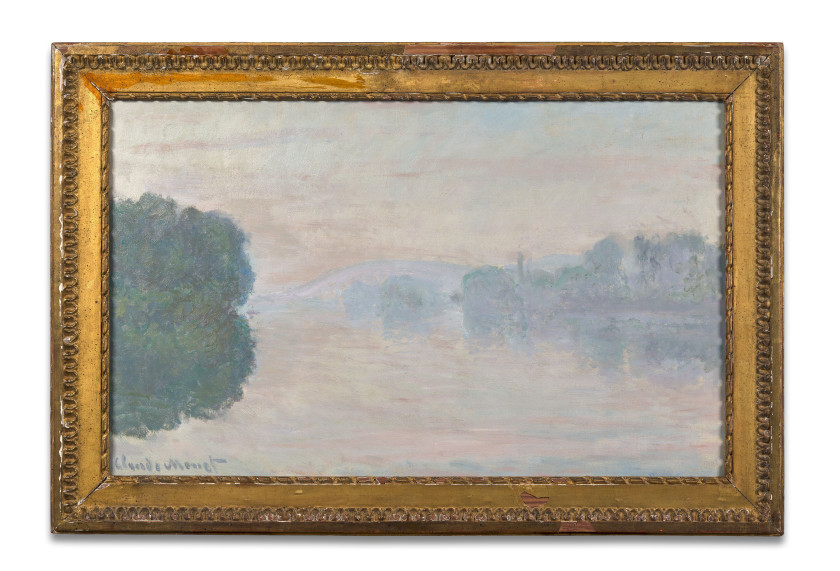 Claude MONET 1840-1926 La Seine dans la brume - 1894 Huile sur toile