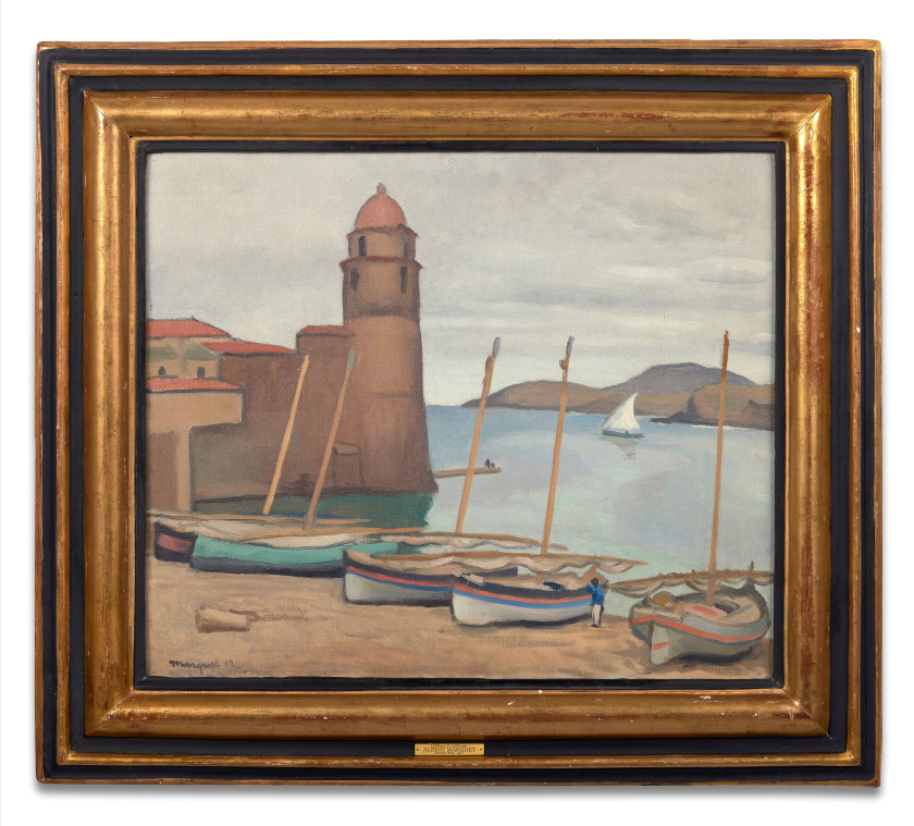 ¤ Albert MARQUET 1875 - 1947 Le phare de Collioure - 1912 Huile sur toile