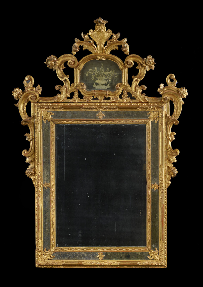 MIROIR VÉNITIEN DU MILIEU DU XVIIIe SIÈCLE