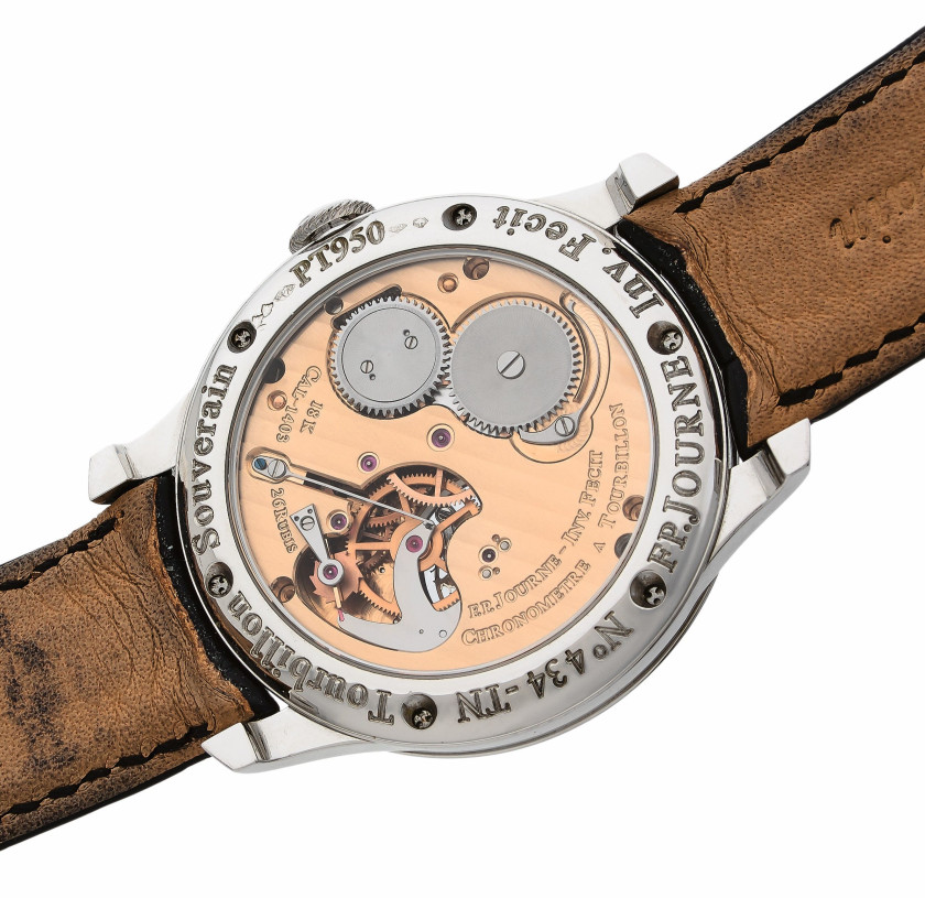 F.P. JOURNE  Tourbillon Souverain, n° 434-TN