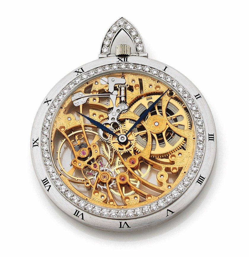 AUDEMARS PIGUET  "Lépine Squelette", ref. 5656BC, n° 154066 / 103747