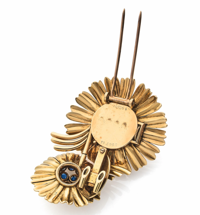 VAN CLEEF & ARPELS  "Montre Fleur", n° 2167CS / 10734.6