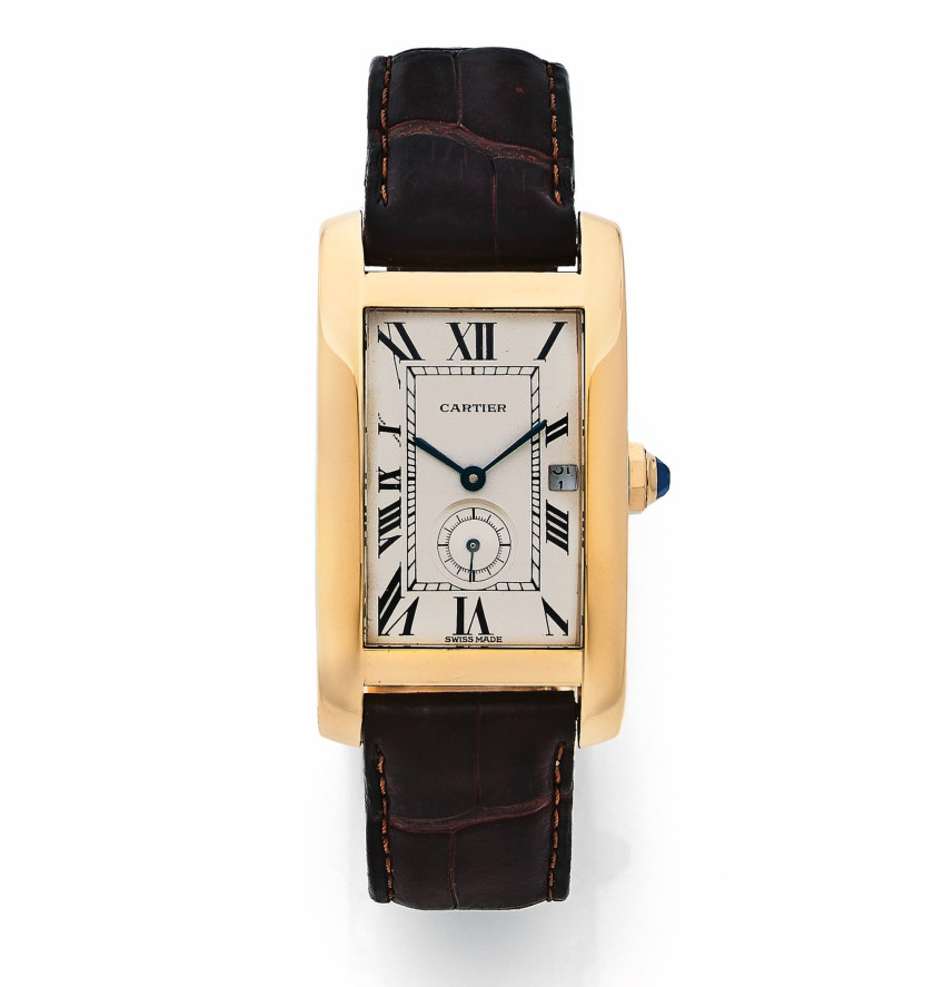 CARTIER  Tank Américaine, n° 811905 / 000656