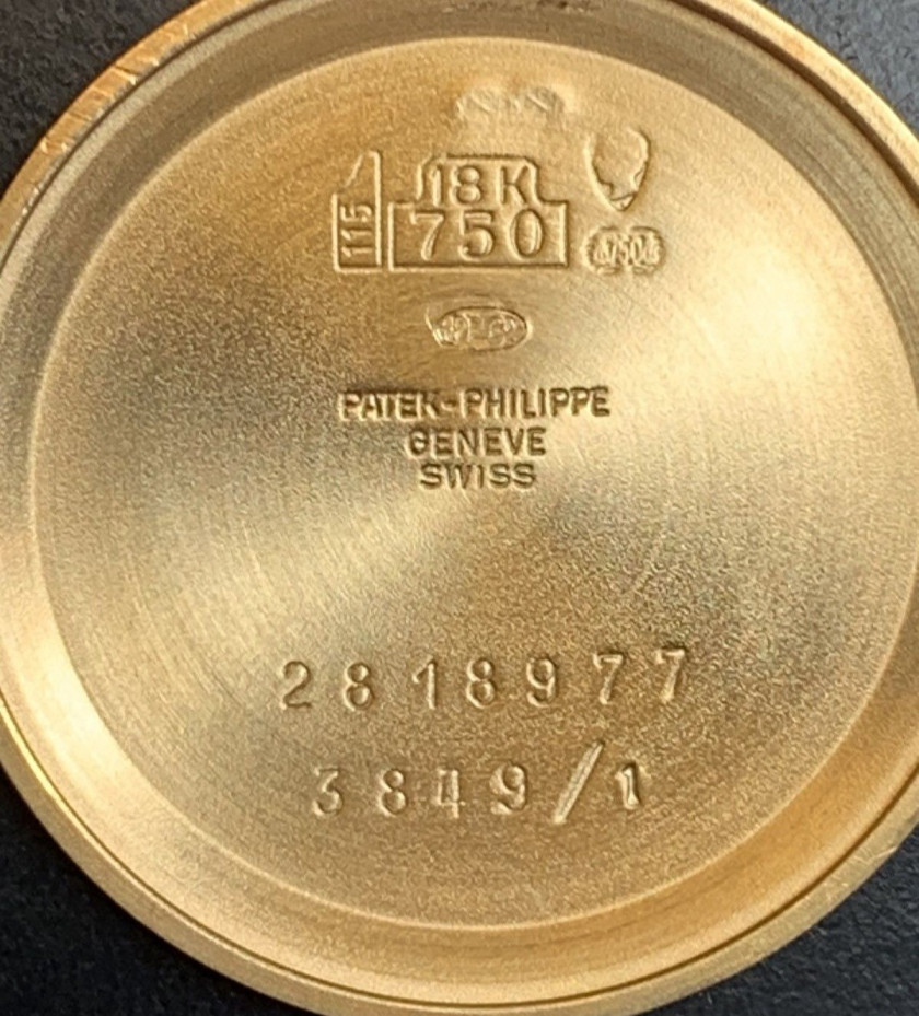 PATEK PHILIPPE  Ellipse, ref. 3849/1J, n° 1336789 / 2818977