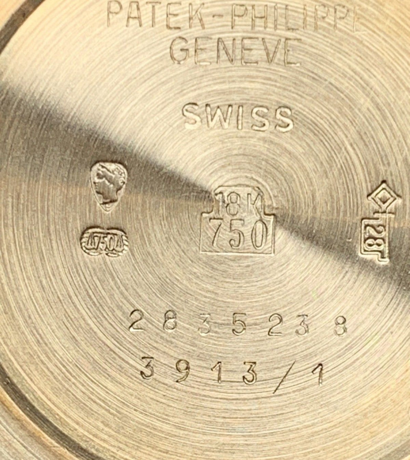 PATEK PHILIPPE  Calatrava, ref. 3913/1J, n° 1370471 / 2835238