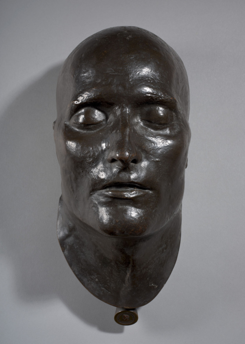François ANTOMMARCHI Morsiglia, 1789 - Cuba, 1838 Masque mortuaire de Napoléon Ier
