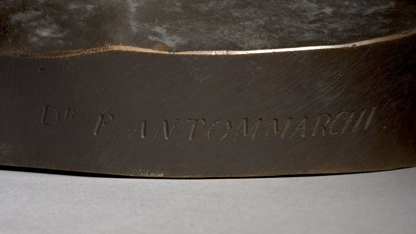 François ANTOMMARCHI Morsiglia, 1789 - Cuba, 1838 Masque mortuaire de Napoléon Ier