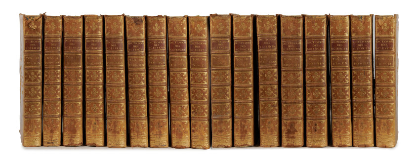 DIDEROT (Denis), ALEMBERT (d’)  Encyclopédie, ou Dictionnaire raisonné des sciences, des arts et des métiers.  Paris, Briasson, Davi...