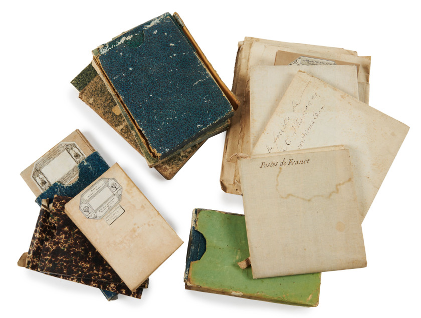[CARTES]  Ensemble de cartes entoilées datant des XVIII et XIXe siècle.