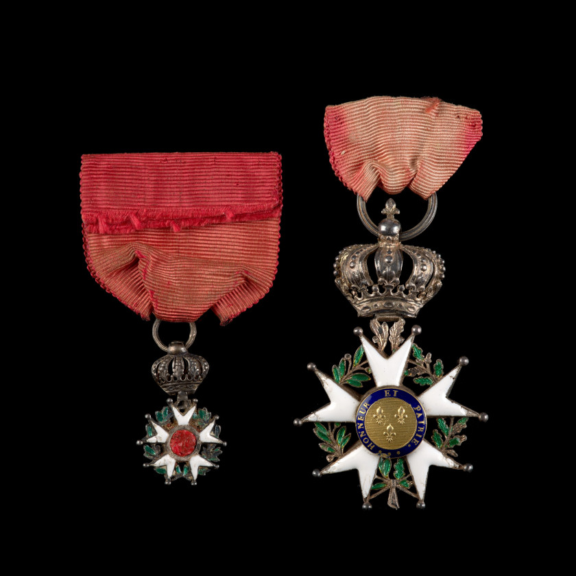 FRANCE  ORDRE DE LA LÉGION D'HONNEUR  Étoile de chevalier d'époque Restauration