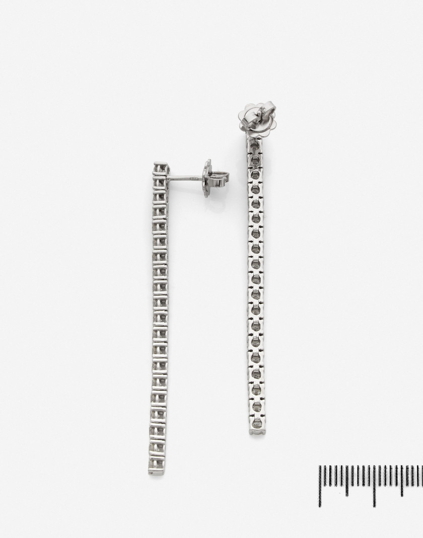 Paire de pendants d'oreilles