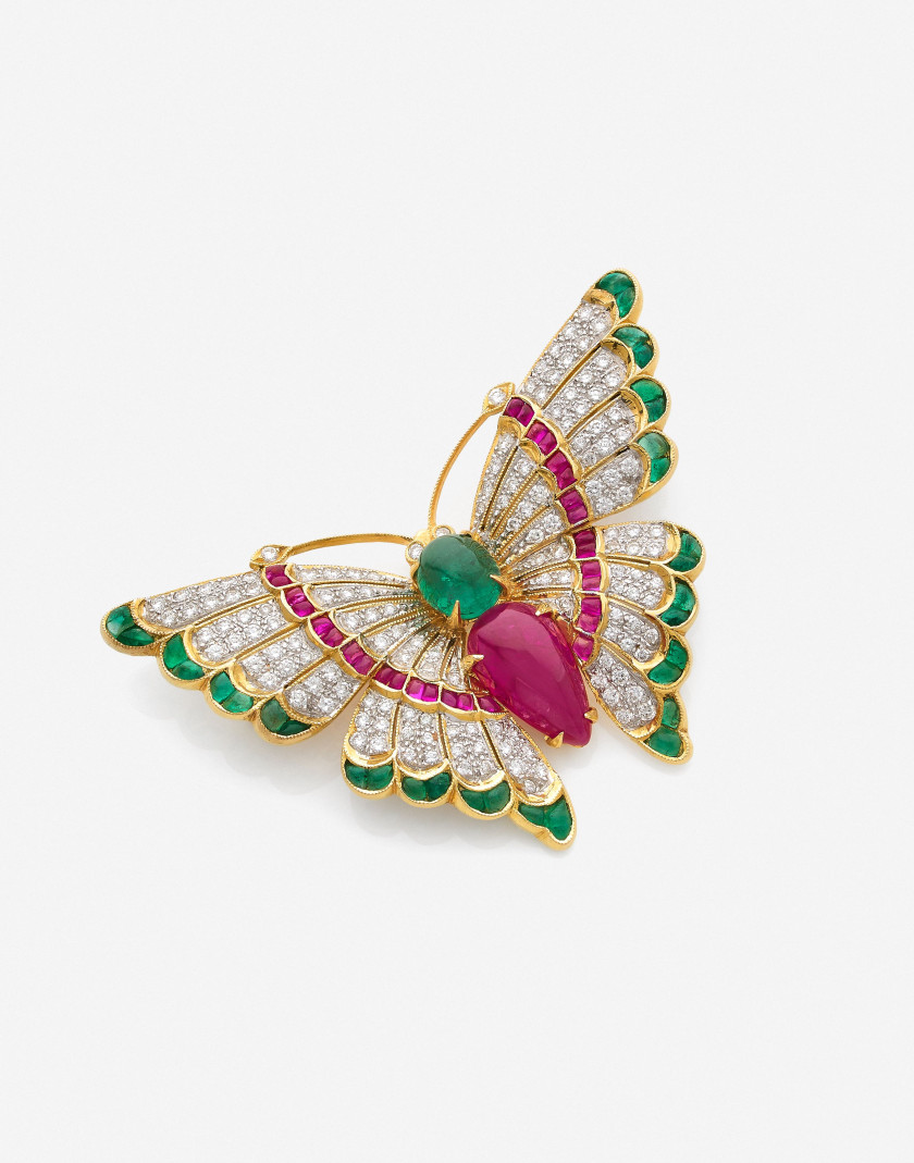 Broche papillon