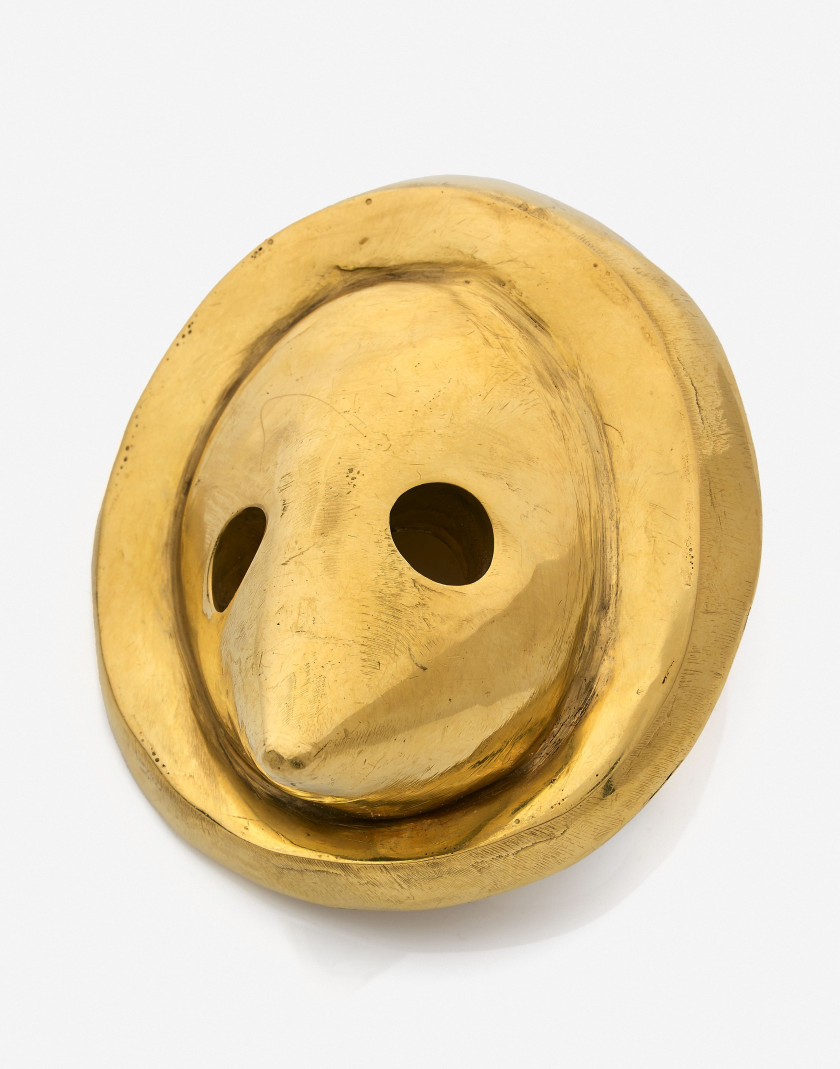 Pierre HUGO pour Max ERNST (1891-1976)  Pendentif Sculpture "Nez de Cône"