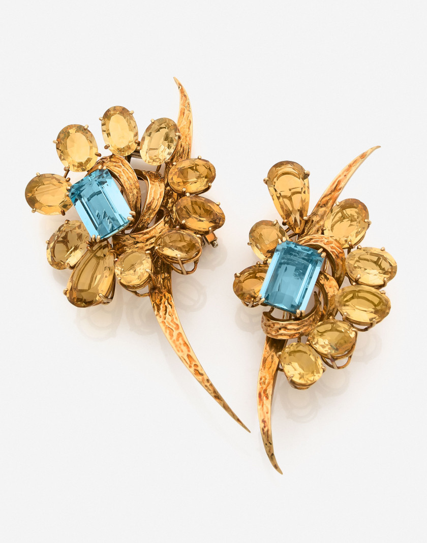 BOUCHERON (Monture)  Double clip