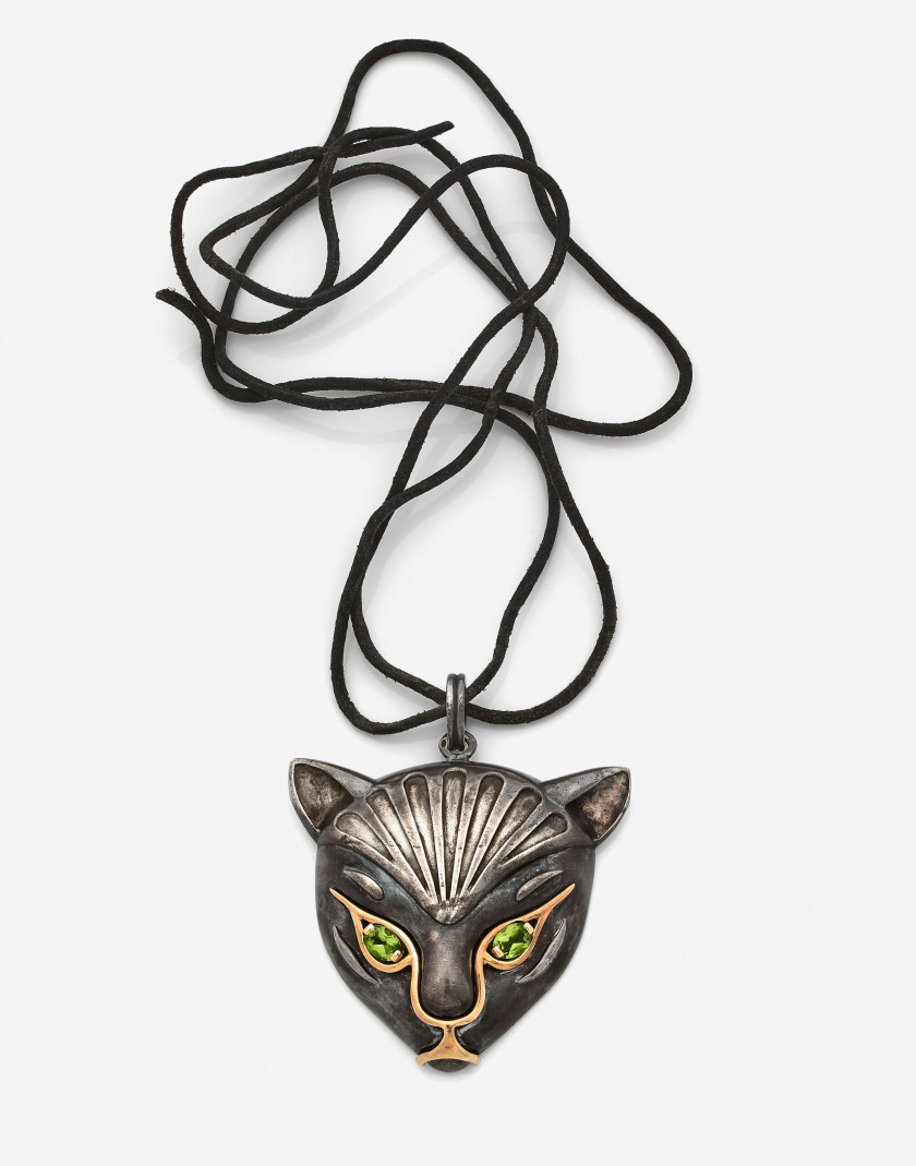 René BOIVIN  Pendentif "Lynx"