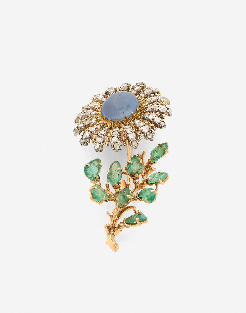 BUCCELLATI  Broche fleur