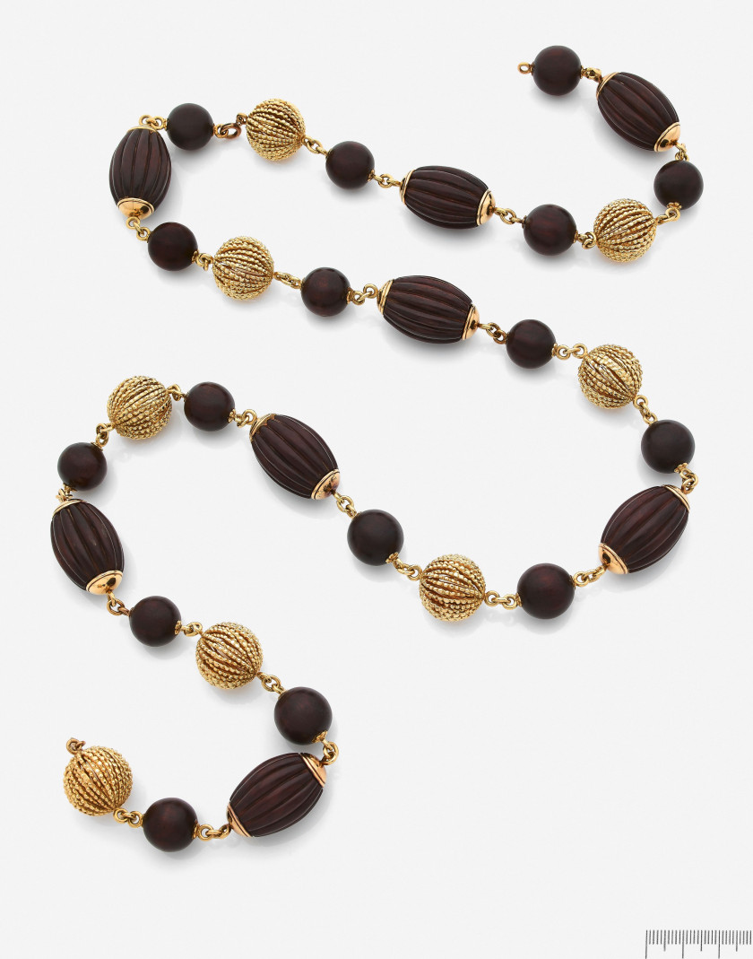 VAN CLEEF & ARPELS  Sautoir et bracelet